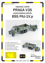 RW 86 Praga V3S + přívěs BSS PAJ-1V.p